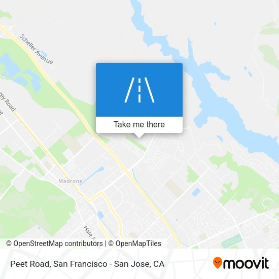 Mapa de Peet Road