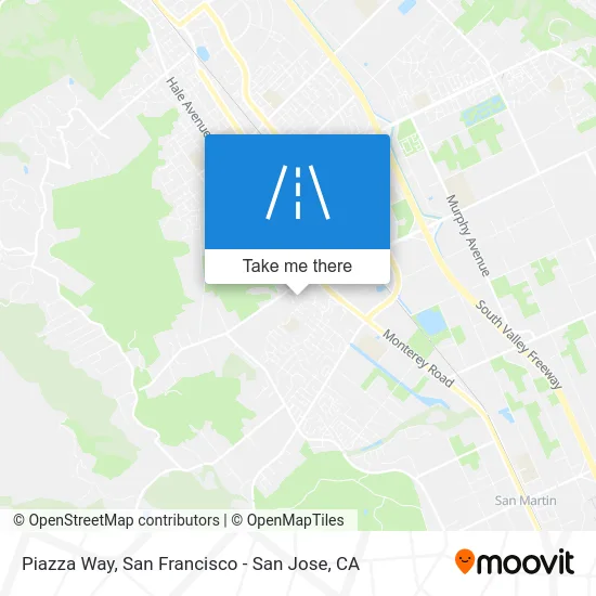 Piazza Way map