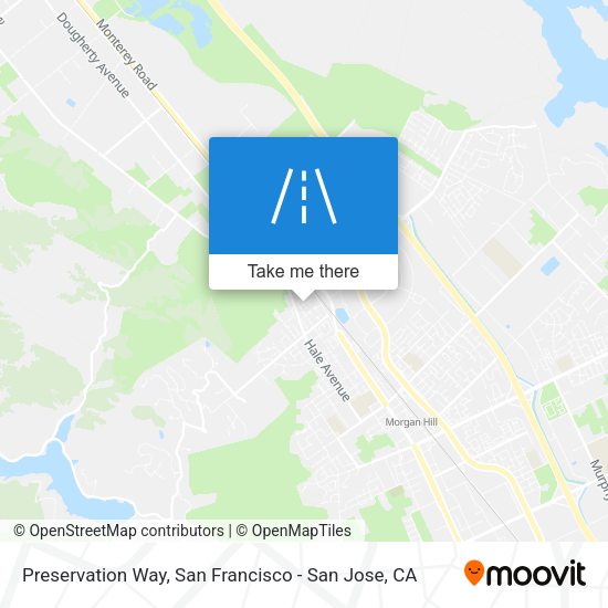 Mapa de Preservation Way