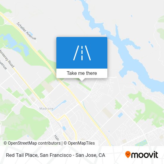 Mapa de Red Tail Place