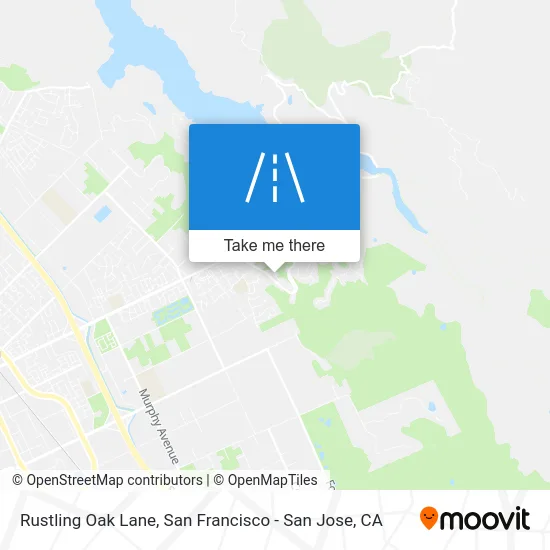 Rustling Oak Lane map