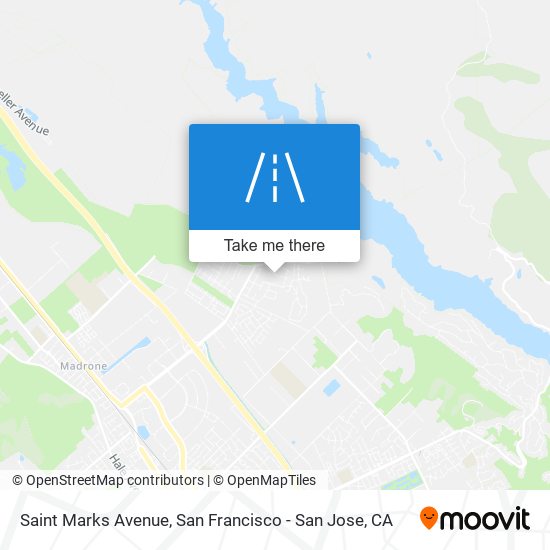 Saint Marks Avenue map