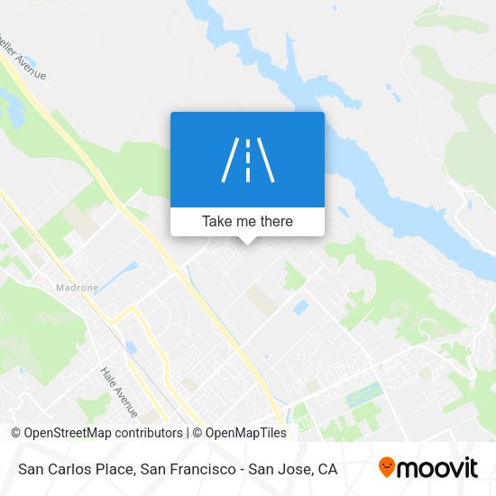 Mapa de San Carlos Place