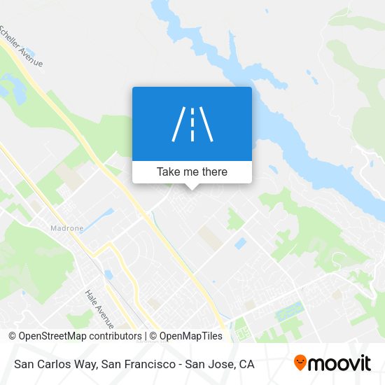 Mapa de San Carlos Way