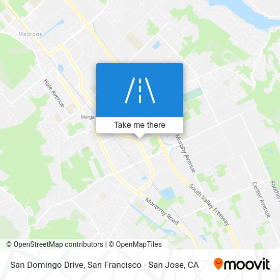 San Domingo Drive map