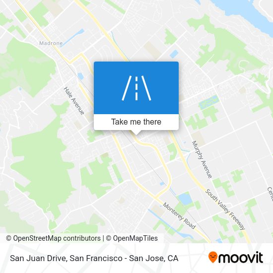 Mapa de San Juan Drive