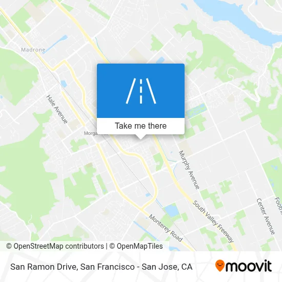 San Ramon Drive map