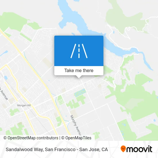 Sandalwood Way map