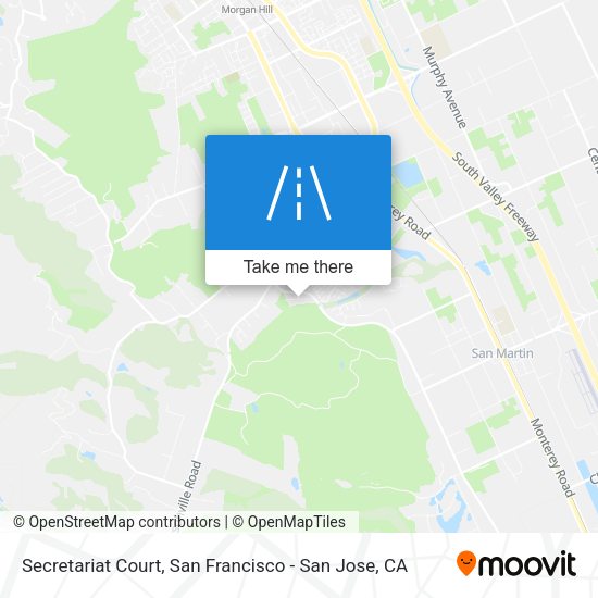 Secretariat Court map