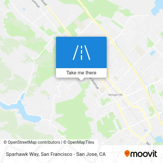 Sparhawk Way map
