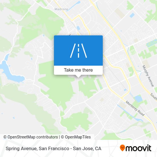 Mapa de Spring Avenue
