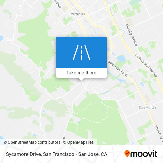 Sycamore Drive map