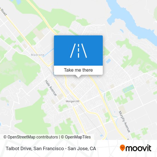 Mapa de Talbot Drive