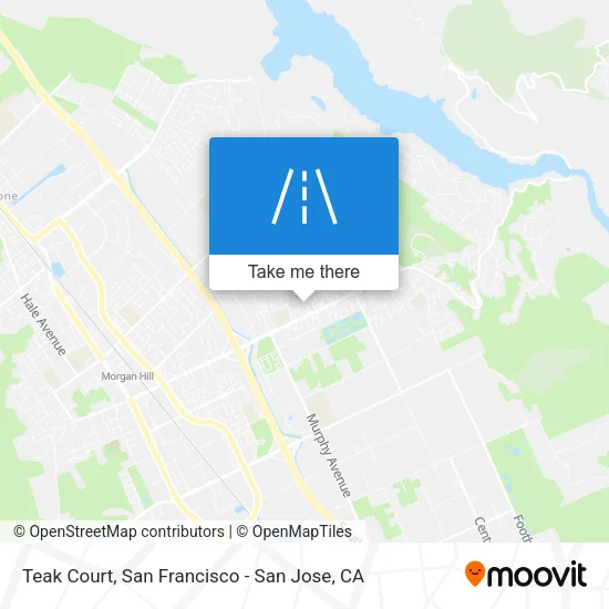 Teak Court map