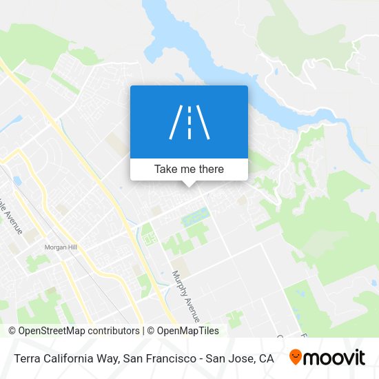 Terra California Way map