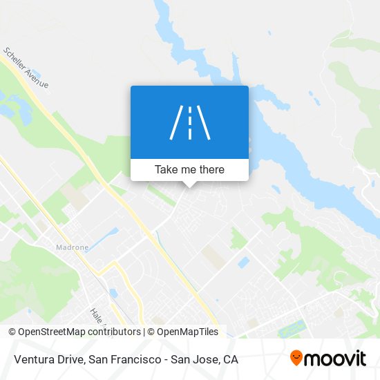 Ventura Drive map