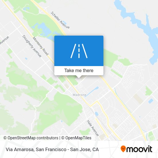 Mapa de Via Amarosa