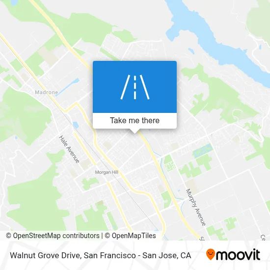 Walnut Grove Drive map