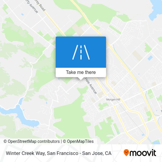 Mapa de Winter Creek Way