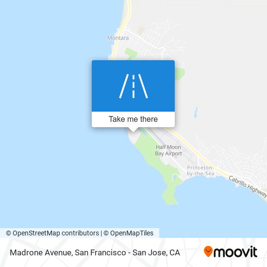 Madrone Avenue map