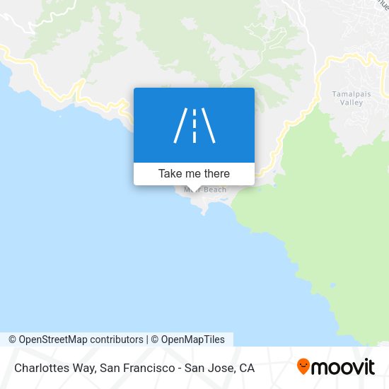 Charlottes Way map