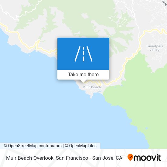 Mapa de Muir Beach Overlook