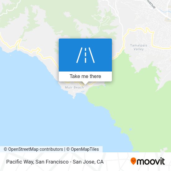 Mapa de Pacific Way