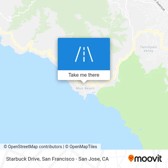 Starbuck Drive map