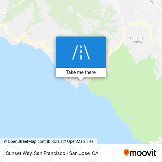 Mapa de Sunset Way