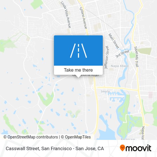 Mapa de Casswall Street