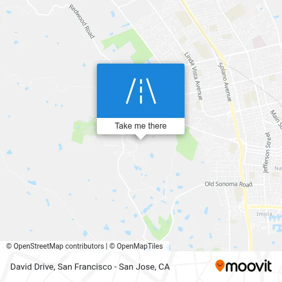 David Drive map