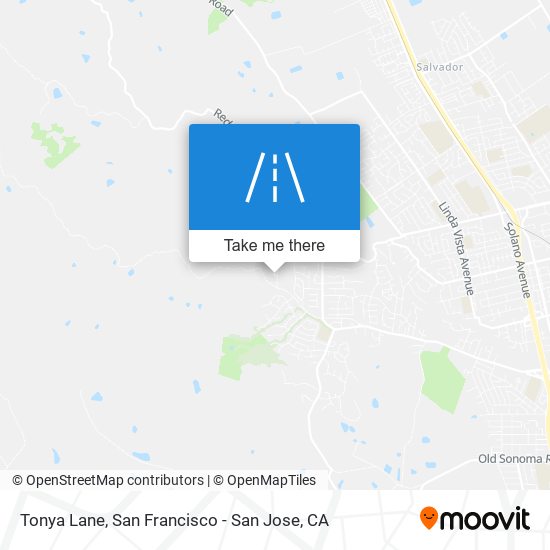 Tonya Lane map