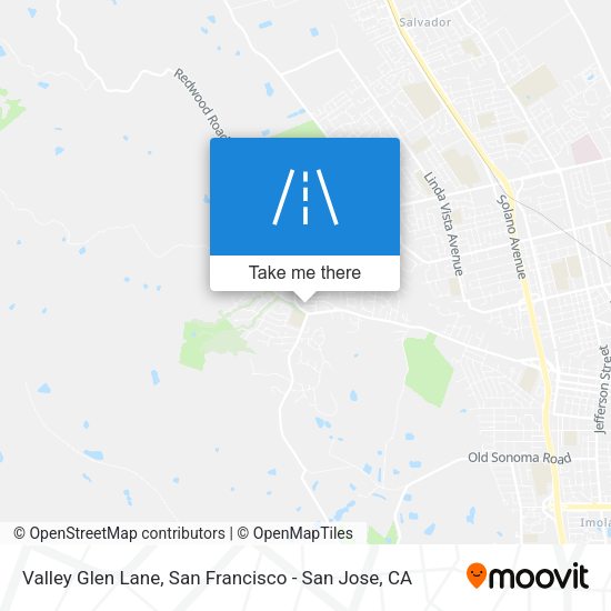 Mapa de Valley Glen Lane