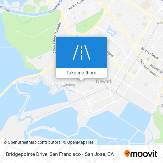 Mapa de Bridgepointe Drive