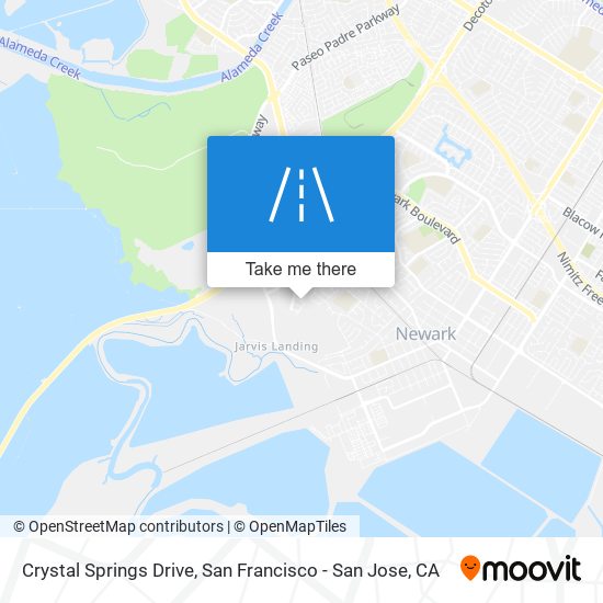 Crystal Springs Drive map