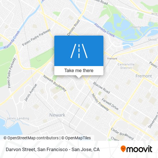 Darvon Street map