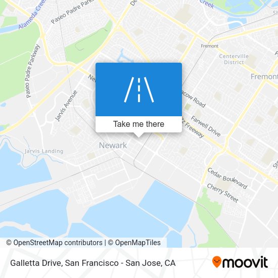 Mapa de Galletta Drive