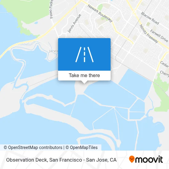 Observation Deck map