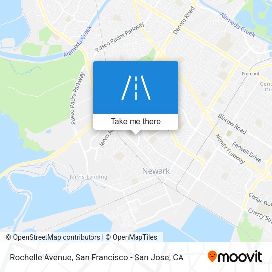 Mapa de Rochelle Avenue