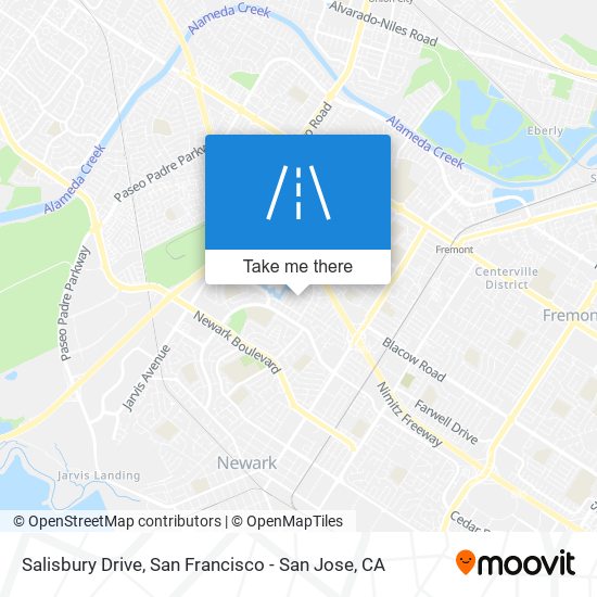 Salisbury Drive map