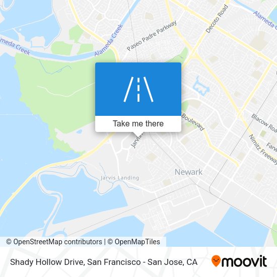 Mapa de Shady Hollow Drive
