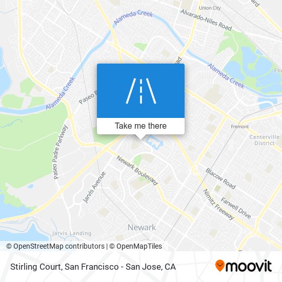 Stirling Court map