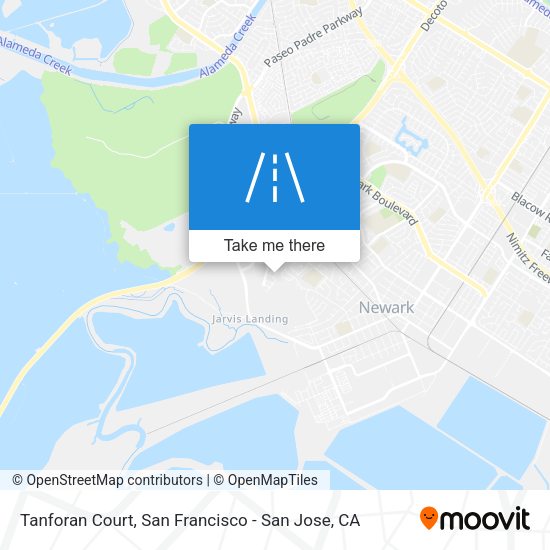 Mapa de Tanforan Court