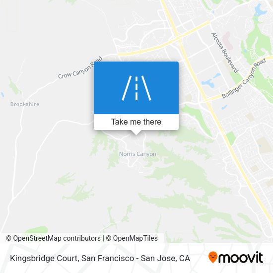 Kingsbridge Court map