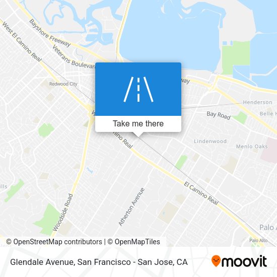 Mapa de Glendale Avenue