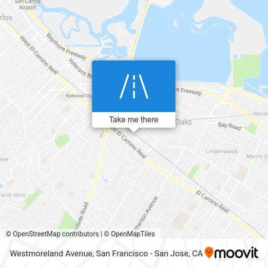 Mapa de Westmoreland Avenue