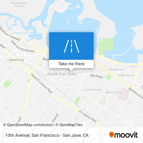 10th Avenue map