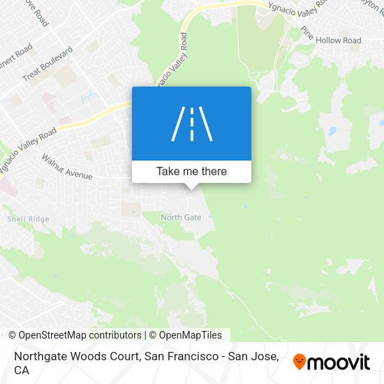 Northgate Woods Court map