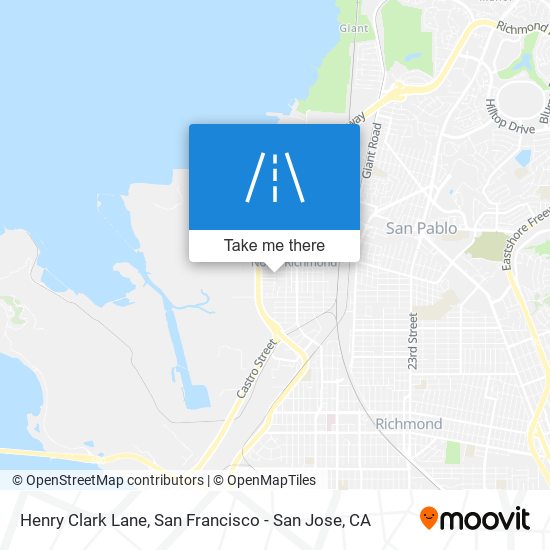 Henry Clark Lane map