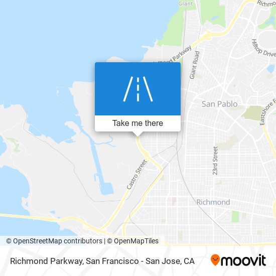 Richmond Parkway map